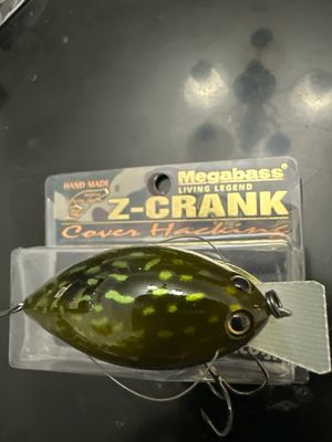 Megabass Z-Crank Cover Hacking. Ito Gori. New But Box Quite Torn Up. Exact Bait In Pics
