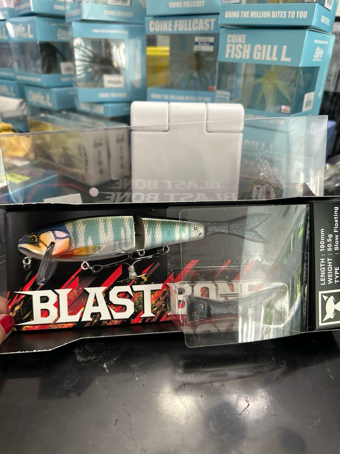 Jackall Blast Bone SF Natural Oikawa 190mm | 50.5g | Slow Floating