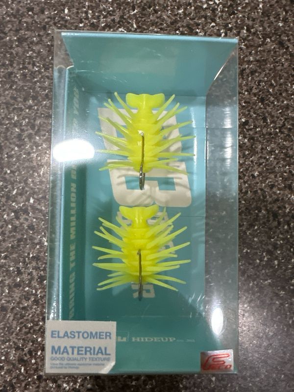 Coike Bug Bomber “Bomber Chart” NEW Hideup Creature Bait. 2 Elastomer Baits Per Pack. NIB