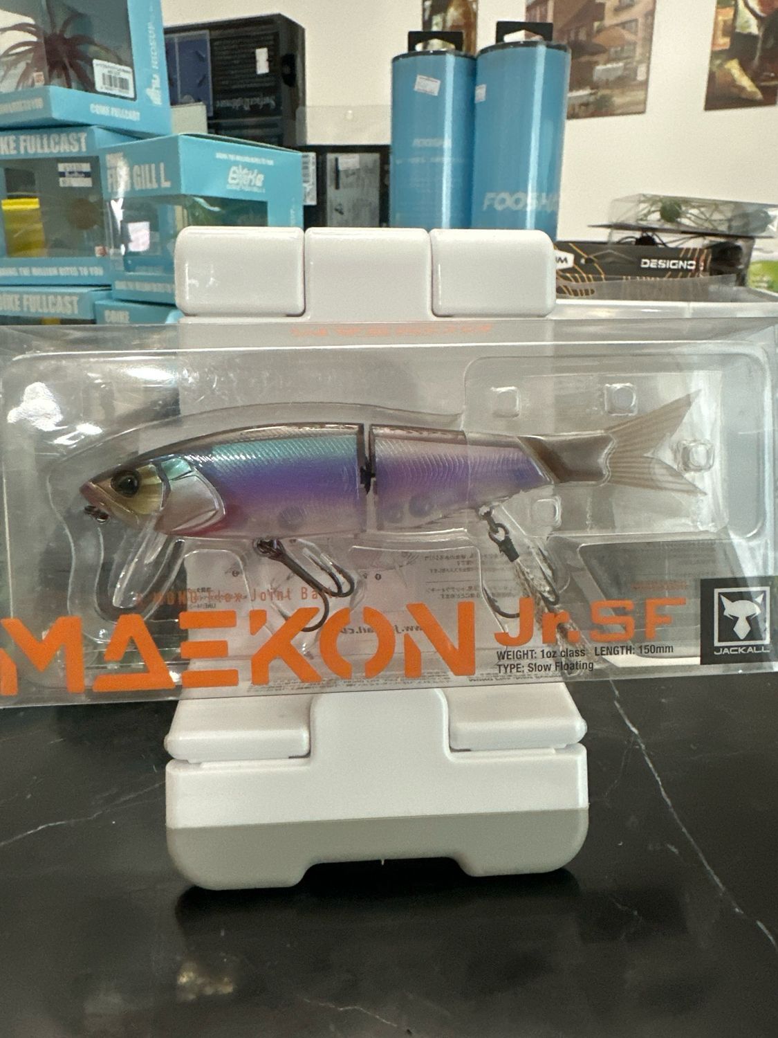 Jackall Maekon Jr. SF Natural Walasagi 150mm | 1oz class | Slow Floating