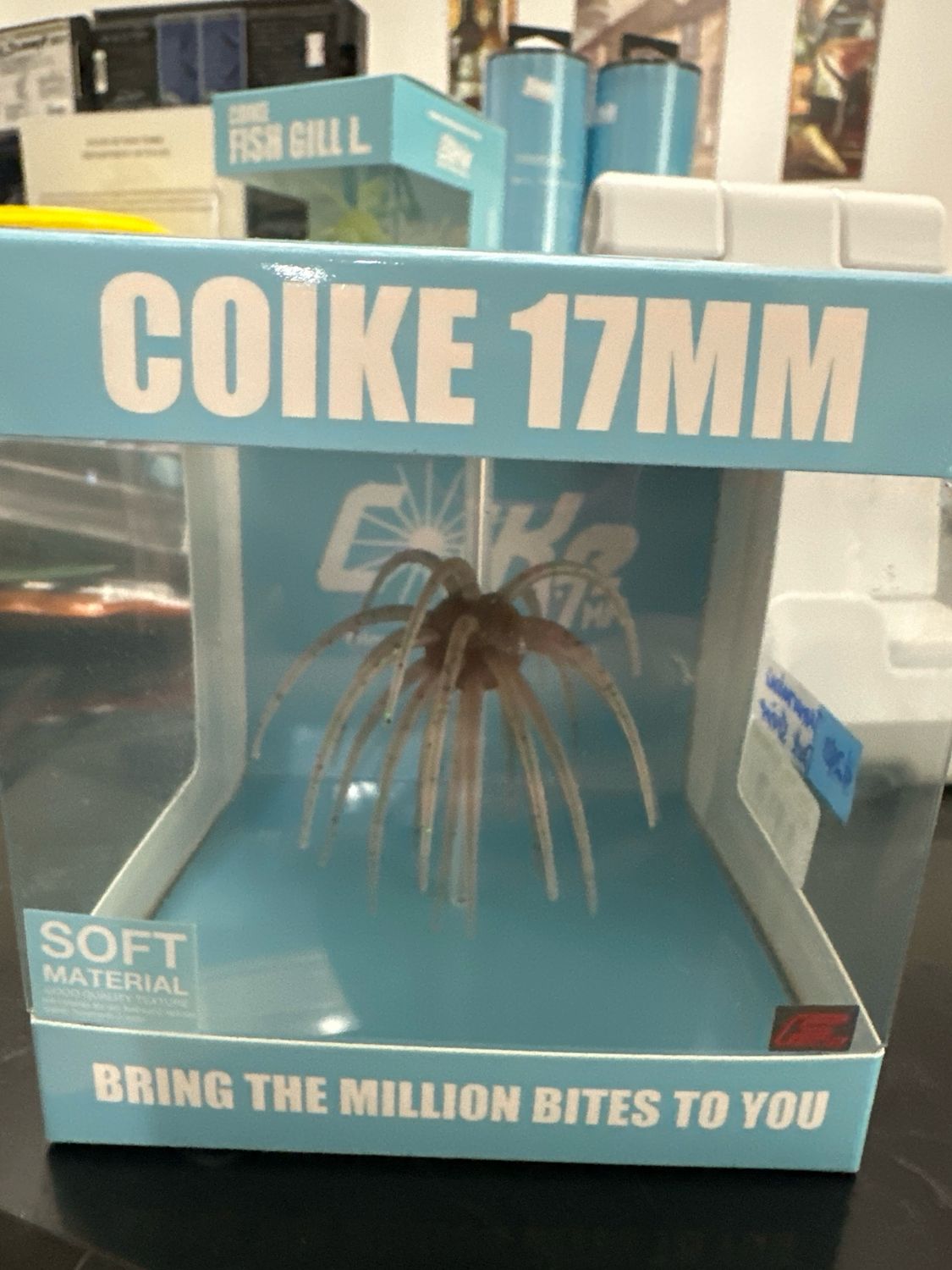 HideUp Coike 17mm Soft Material #243 Tamaranbai Dark Shrimp