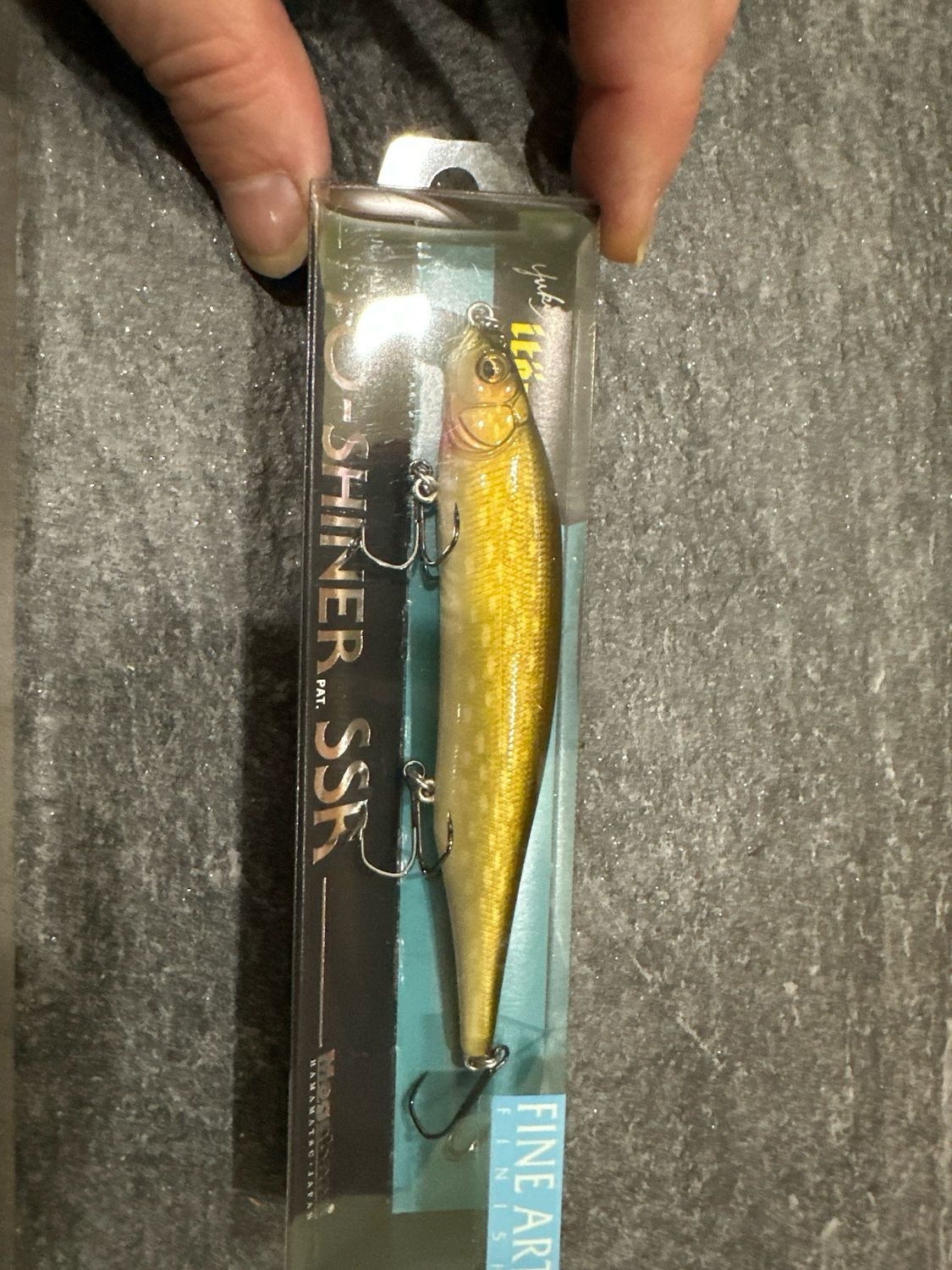 Megabass ITO Shimer SSR (SP-C) FA Pike. 115mm 1/2oz Floating, Max 0.7m (approximately 2.3’). NIP