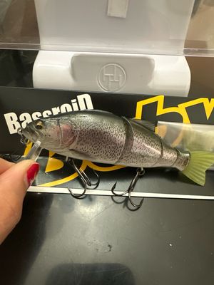 Imakatsu Baby Bassroid 3D Realism #297 Rainbow Trout 112mm | 22g | Floating