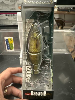 Imakatsu Bassroid Jr. Triple Double 3D Realism #526 River Small 140mm | 1.6oz class