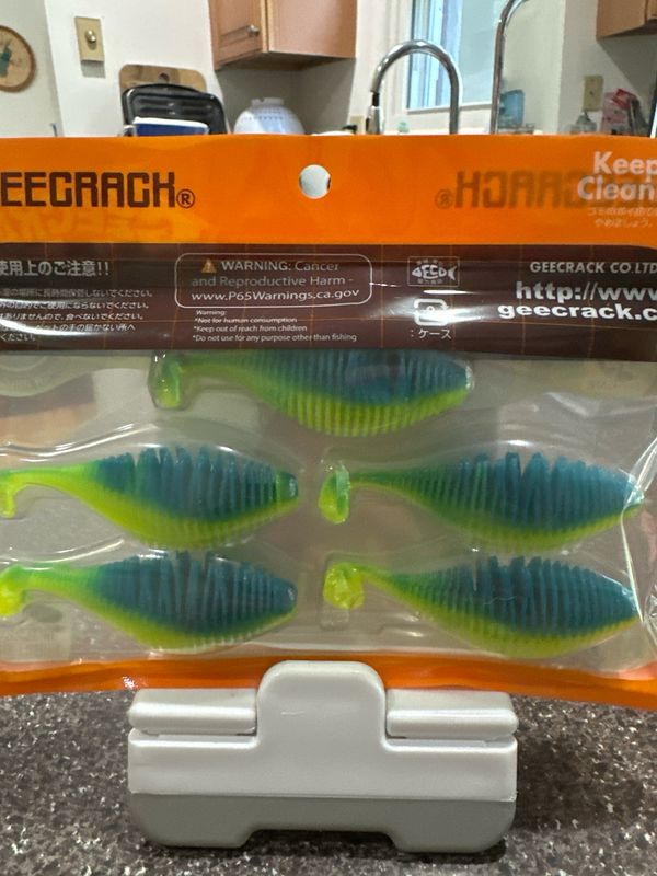 Geecrack Bellows Gill Swimmer 3.2inch #397 Blueback Chart 5baits per pack