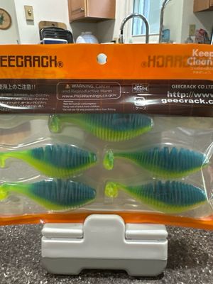 Geecrack Bellows Gill Swimmer 3.2inch #397 Blueback Chart 5baits per pack
