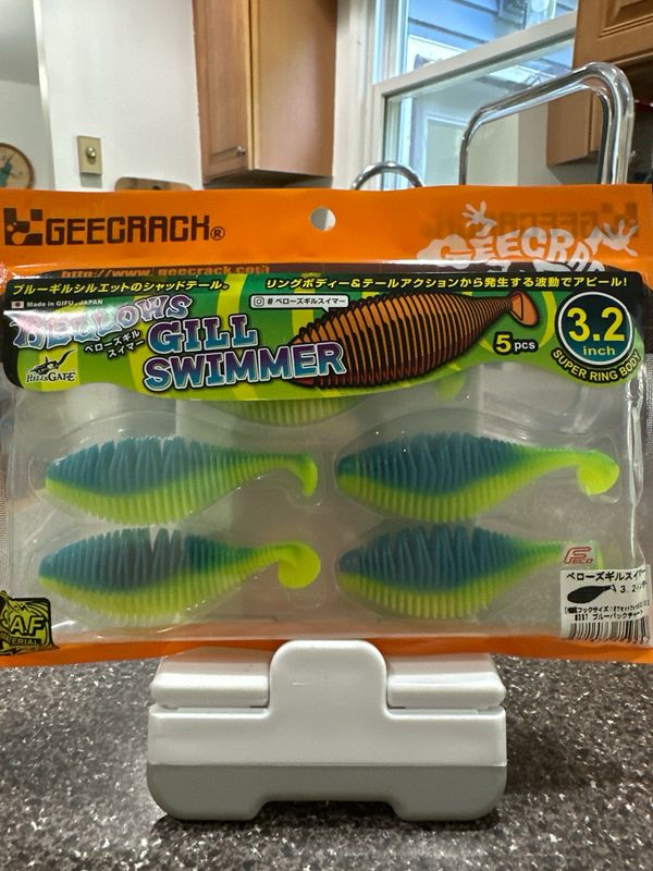 Geecrack Bellows Gill Swimmer 3.2inch #397 Blueback Chart 5baits per pack