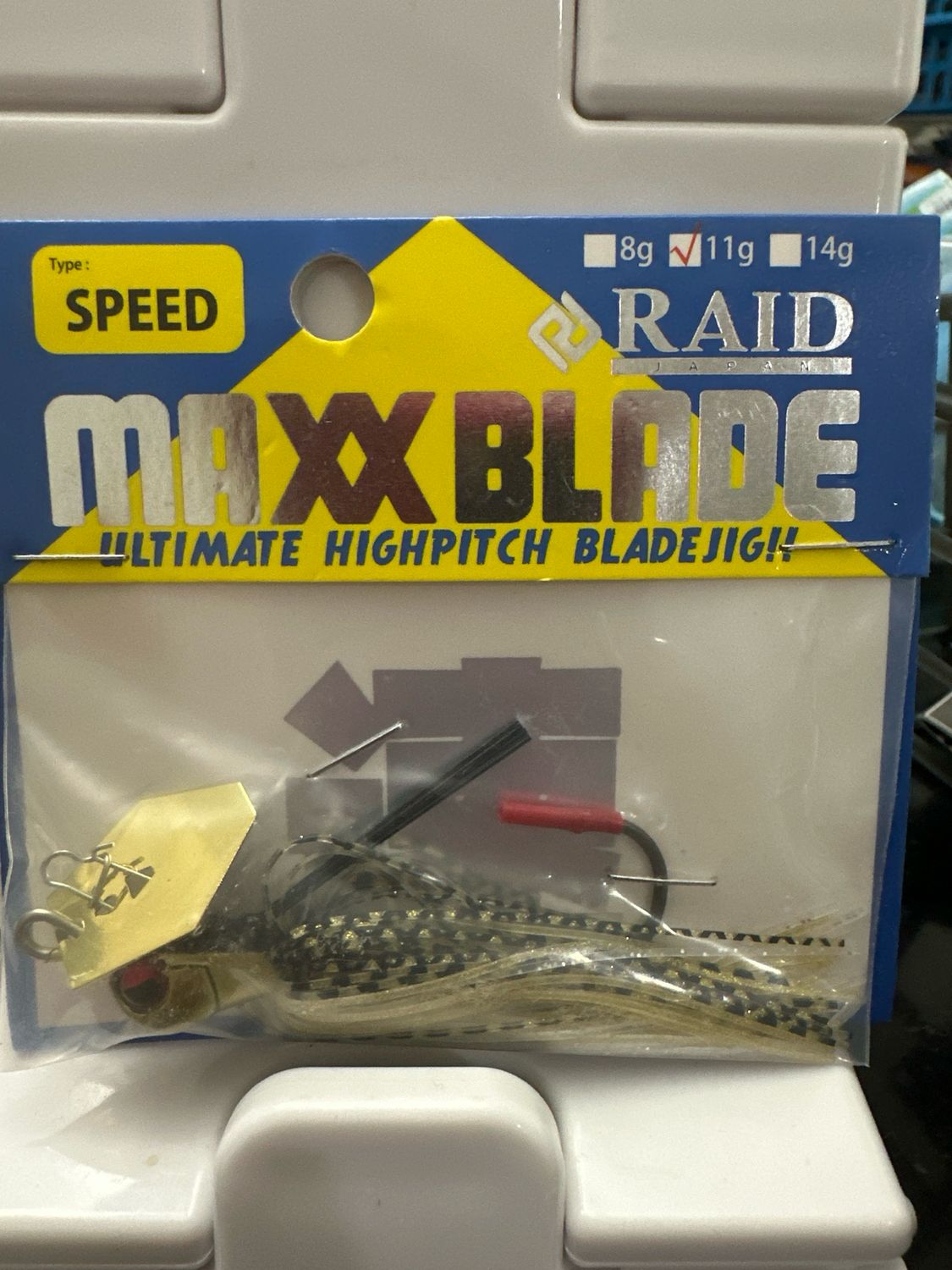 Raid Japan Maxx Blade Type Speed 11g #MBS05 Real Gold