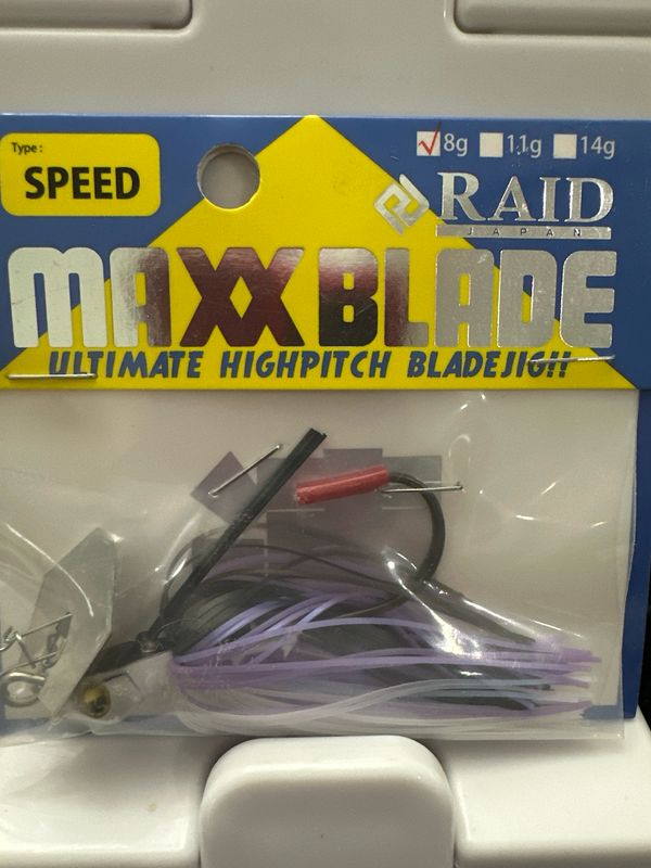 Raid Japan Maxx Blade Type Speed 8g #MBS03 Pearl Wakasagi