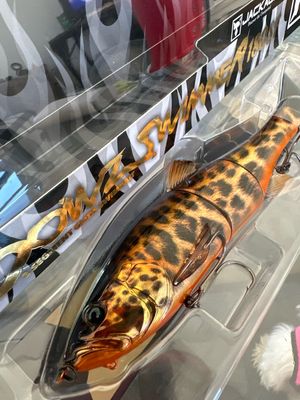 Jackall Dowz Swimmer 180SF Blazing Leopard 180mm | 2oz | Slow Floating