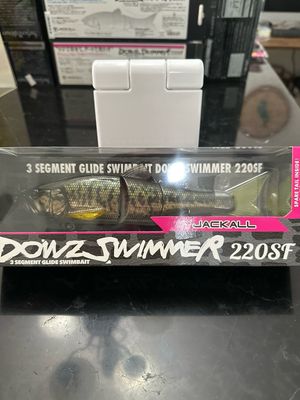 Jackall Dowz Swimmer 220SF RT Largemouth Bass 220mm | 3.6oz | Slow Floating