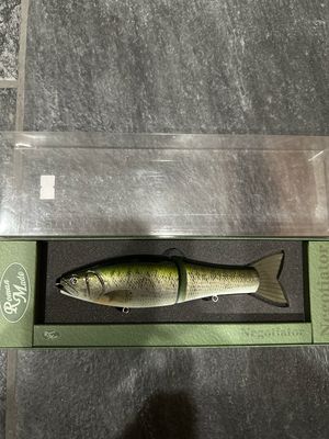 Roman Made Negotiator. Bass Color. 180mm 85g (little Over 7” And Just Over 3oz). Exact Bait In Pics. NIP
