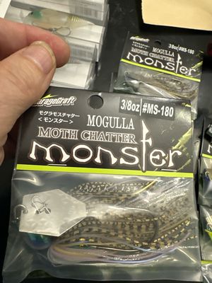 Imakatsu Mogulla Moth Chatter Monster. 3/8oz #MS-180 Kasumi Wakasagi. NIP