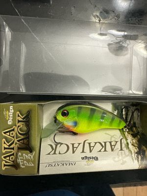 Imakatsu Jaka Jack. Very Rare #229 Green Perch 6.0cm | 10.7g. Only Time We Have Ever Had This Color. NIB
