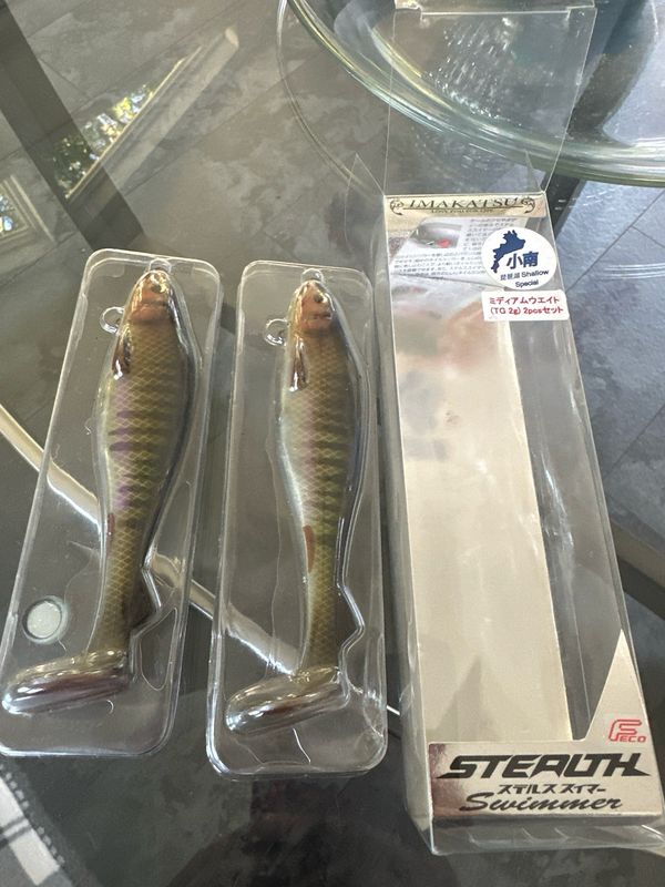 Imakatsu Stealth Swimmer - Lake Biwa SP #S-378 Spawning Husk. 160mm Medium weight (TG 2g) 2pcs Set