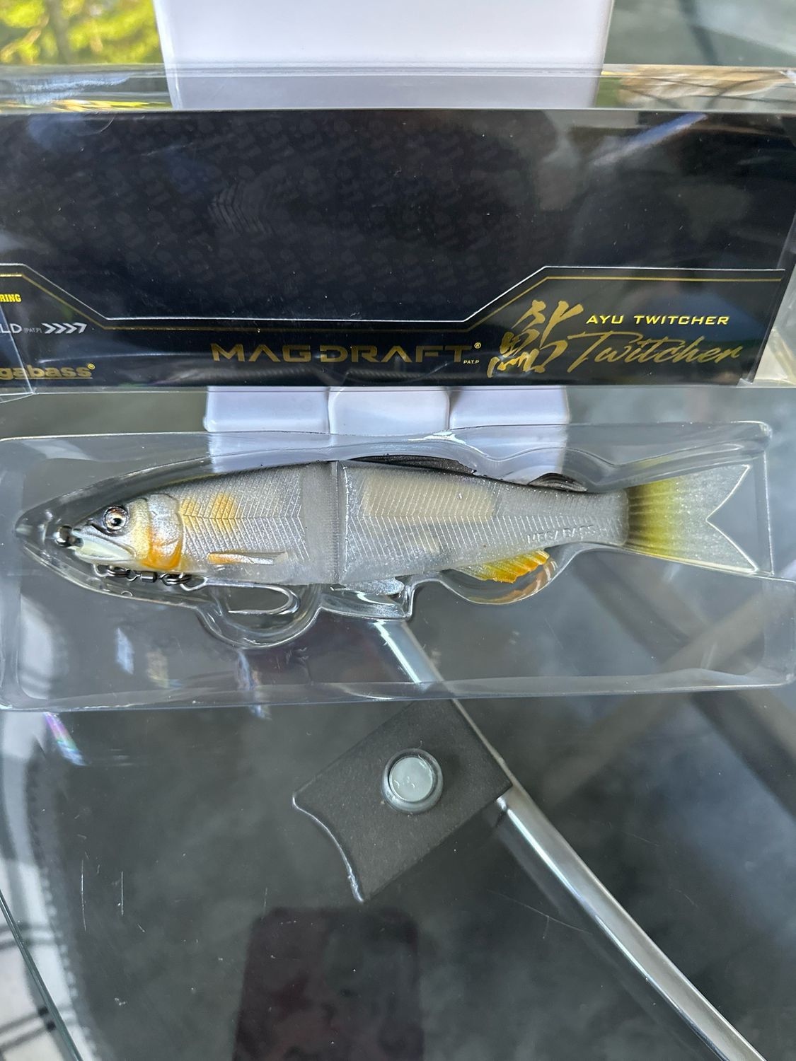 Megabass Magdraft Ayu Twitcher #04 Brilliant Ayu 7inch | 1.1/2oz | Sinking