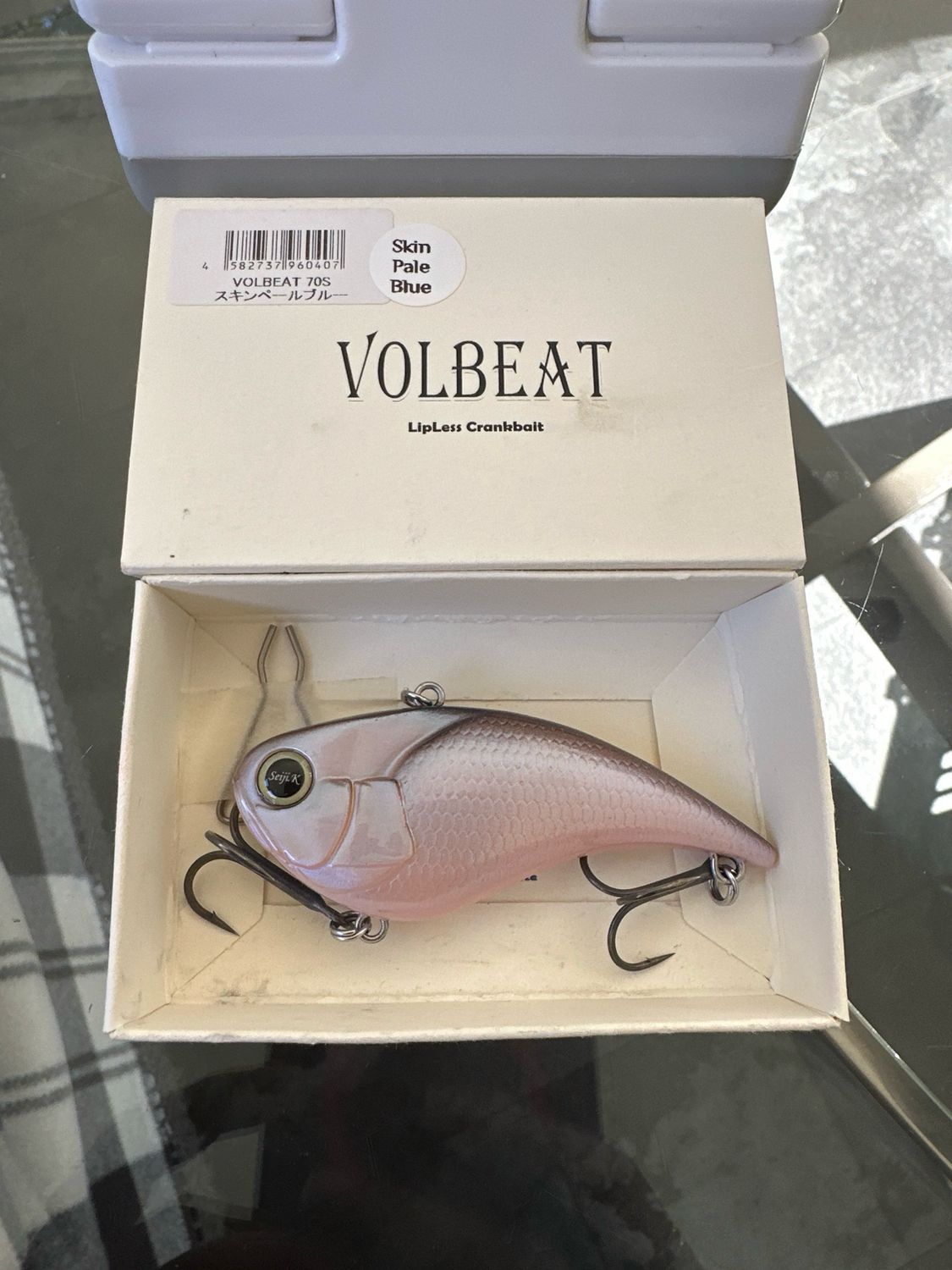 Revonik Volbeat 70S Skin Pale Blue Lipless Crankbait