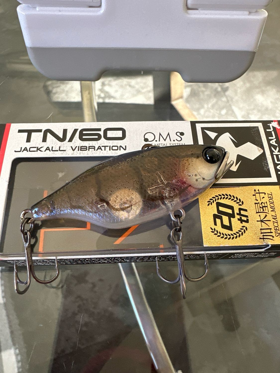 Jackall TN60 Disc Knocker Marmo Shrimp 60mm | 13.8g | Sinking