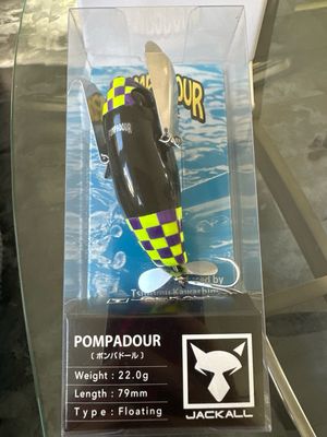Jackall Pompadour Black Checker 79mm | 22.0g | Floating