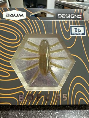 Baum Bofu 55. Elastomer JDM Topwater Bait. #107 Musashino Shiner. GREAT Topwater Action. Exact Bait In Pictures. Watch YouTube Videos. NIP