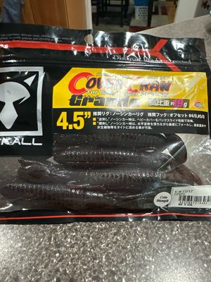 Jackall Cover Craw Grande 4.5" Cola Bluegill 5pcs/pack