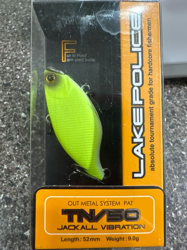 Jackall TN50 Lake Police Matte Lemon 52mm | 9.0g