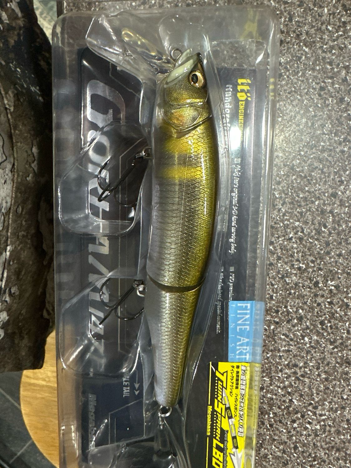 Megabass Gorham 147F. Fine Art Finish FA Se Ayu. NIP