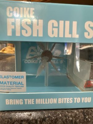 Coike Fish Gill S New Arrivals. Ebi Dappi. Elastomer. New In Box.