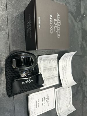 Brand New Shimano 23 Antares DC MD XG (Monster Drive 7.8:1). Truly Stunning/Finest JDM RH Baitcast Reel