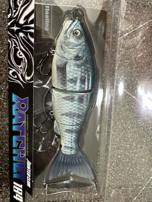 Gan Craft Ratchet 184 Realive. Great 3D Print Color GAN-23. Exact Bait In Pics. 180mm 2.5oz. NIP
