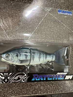 Gan Craft Ratchet 184 Realive. Great 3D Print Color GAN-23. Exact Bait In Pics. 180mm 2.5oz. NIP