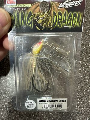 Imakatsu Wing Dragon 3/8oz MS-182 Golden Shiner. NIP