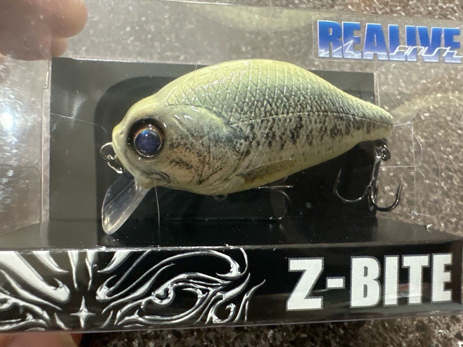 Gan Craft Z Bite Realive #GAN-76 Belial White Bass. Another Gorgeous New JDM Crankbait. 65mm (approx 2.5”) 3/4oz. New In Packages