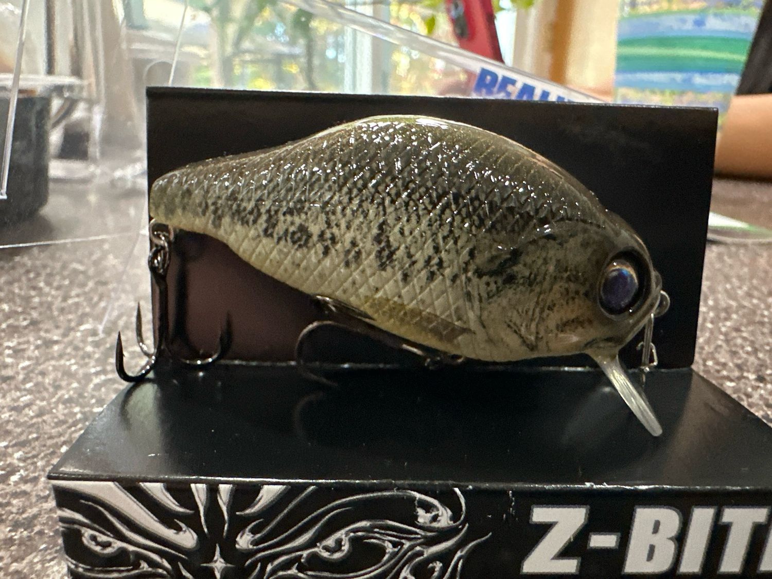 Gan Craft Z Bite Realive #GAN-75 Belial Largemouth Bass. 3/4oz 65mm (approximately 2.5”), Floating, Gorgeous/realistic JDM Crankbait. NIP