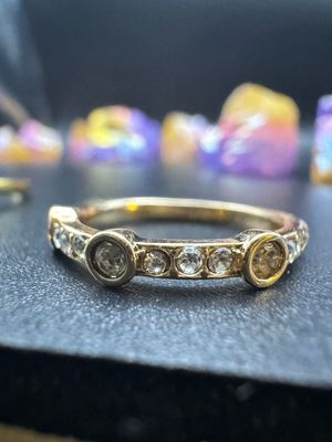 Moonstone, Opal , Peridot Ring