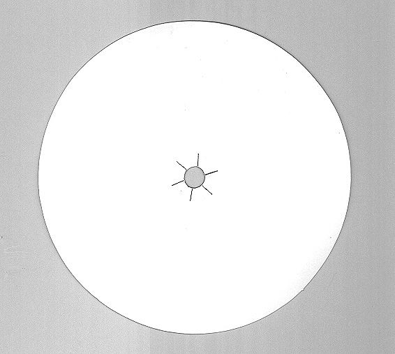 6″ Round Paper Disc – 4 pc. pkg. 6″ Round Paper Disc – 4 pc. pkg.