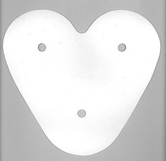 8″ Heart Paper Disc – 4 pc. pkg. 8″ Heart Paper Disc – 4 pc. pkg.