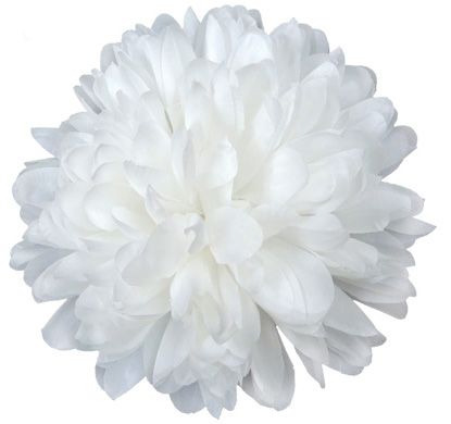 6.5″-15-Layer Solid Color Mum Flower (Various Colors)