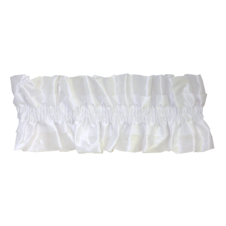 Large 2" Garter – 1 pc. pkg. – White