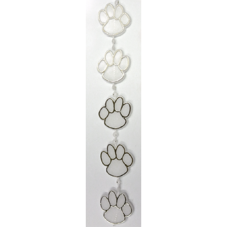 Paw Print Garland/Chain - 9&#39; Package (Various Colors)