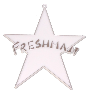 Freshman Star – 4″– 2 pc. pkg. (Various Colors)