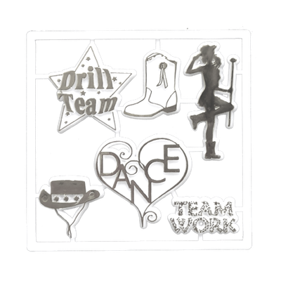 Mini Drill Team Pack – 6 pc. pkg. (Various Colors)