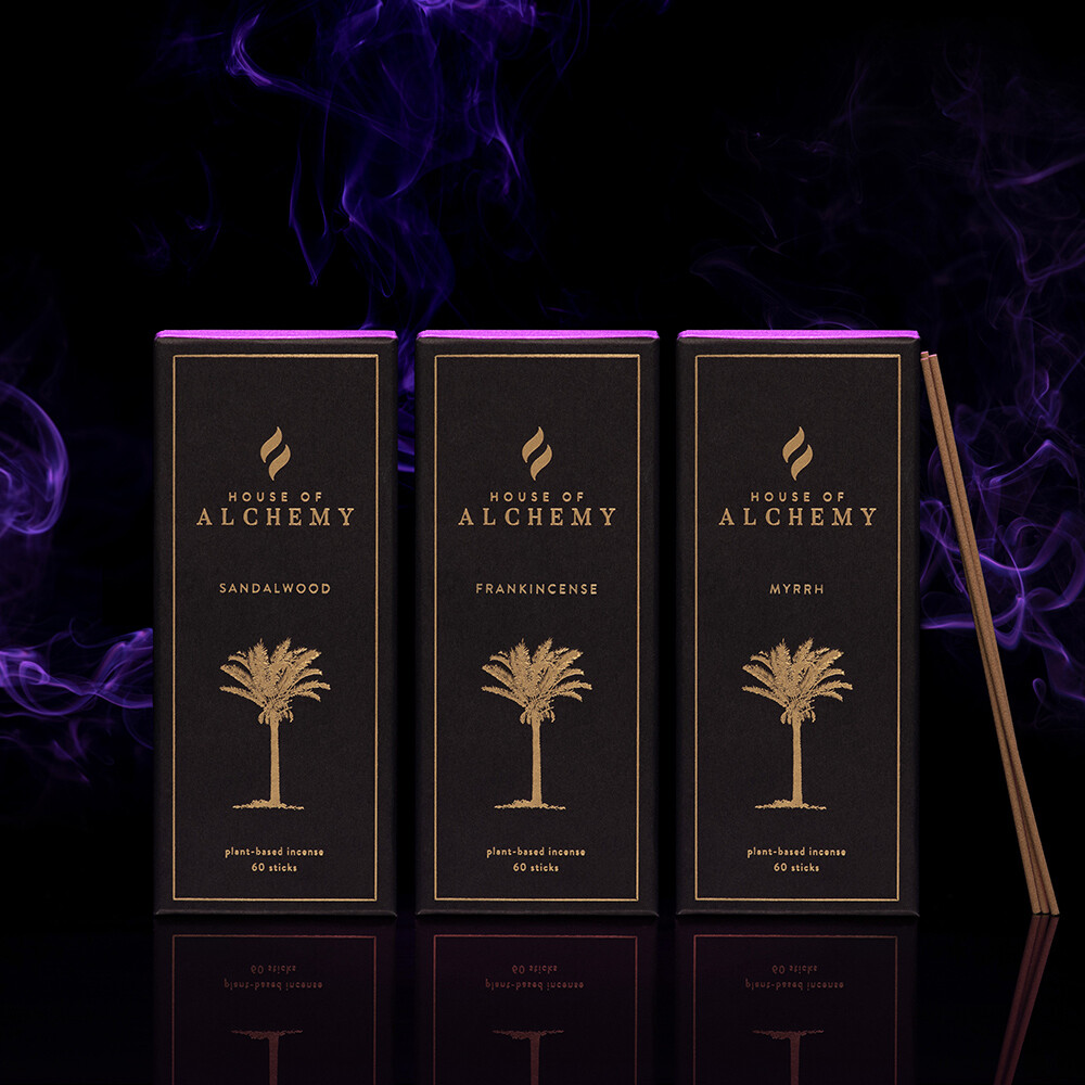 Incense ~ Sandalwood + Frankincense + Myrrh + Oud