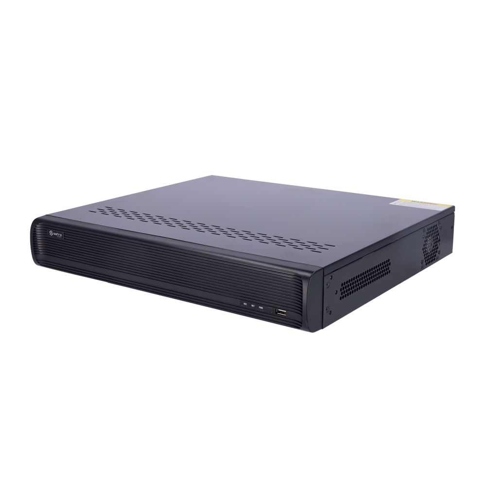 SF-NVR8416A-A2 Grabador NVR para 16 cámaras IP Soporta IA Avanzada
Reconocimiento facial (10000 rostros) / Búsquedas inteligentes Metadatos video.