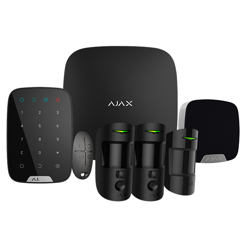 AJ-HUB2KIT4G-MP-PHOD-B
Kit de alarma profesional
Certificado Grado 2
Comunicación Ethernet / dual SIM 4G
Inalámbrico 868 MHz Jeweller y Wings
Ajax HUB 2 4G, 2 PIRCAM PhOD, 1 detector PIR
1 mando, 1 te