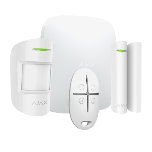 AJ-HUBKIT-W
Kit de alarma profesional
Certificado Grado 2
Comunicación Ethernet y GPRS
Inalámbrico 868 MHz Jeweller
Hasta 100 entradas inalámbricas
App Móvil y Software PC