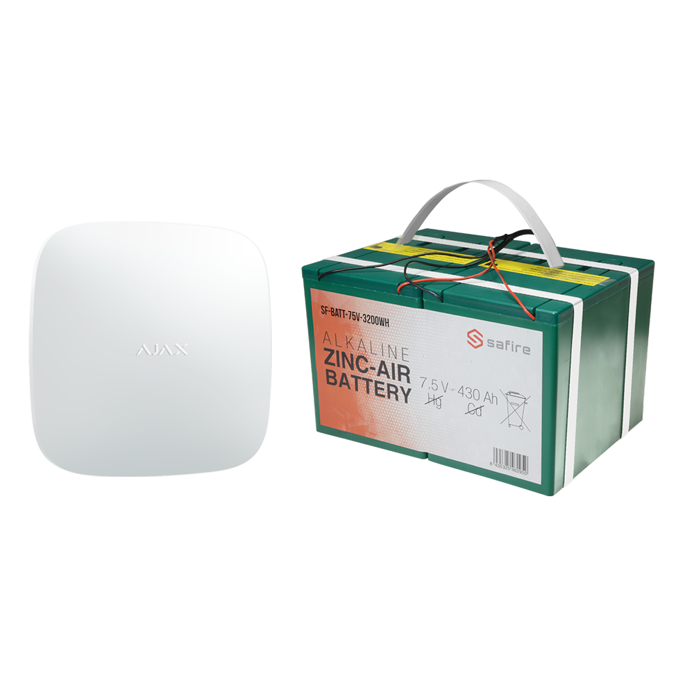 ANTI-OKUPAS KIT AJ-BATTERYKIT-12M 
Kit de alarma autónomo
Hub 2 de 6V y batería larga duración
Fácil instalación
Duración hasta 12 meses
Batería no recargable
Ideal para vivienda vacía