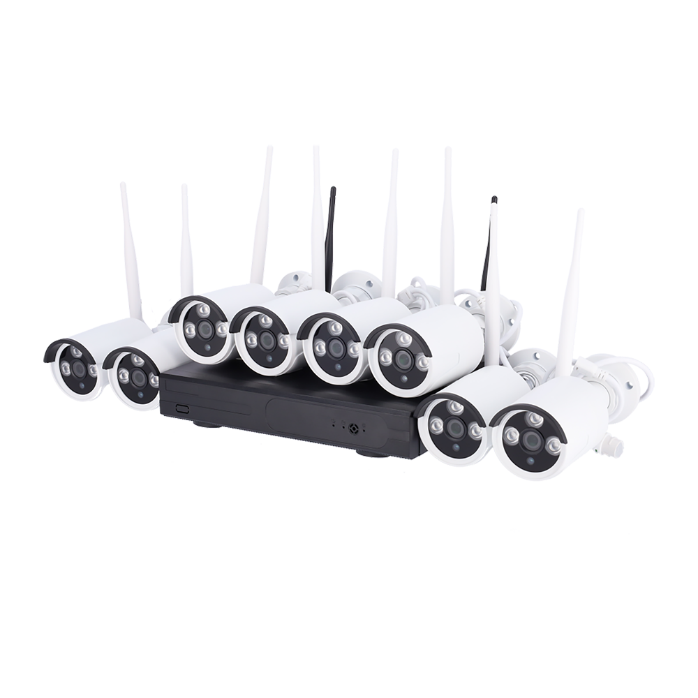 NV-KIT830W-8CAM 
Kit CCTV WiFi Nivian
NVR 10 canales
8 cámaras 3 Mpx preregistradas
Cámaras adicionales NV-CAM30W
Espacio para 1 Disco Duro
App y Software Eseecloud