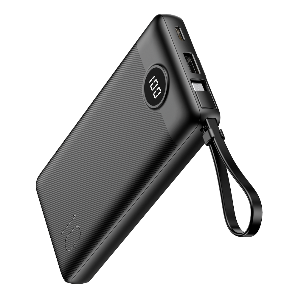 VG-W1116 Baterías Portátiles  Power bank. Capacidad 10000mAh (37Wh). VEGER
Power bank
Capacidad 10000mAh con pantalla LCD
Cables integrados
Entradas 1xCable USB-A, 1xPuerto USB-C
Carga 4 dispositivos