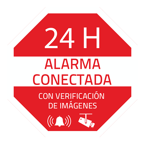 AC-PEGATINA-ES
PN31360-14860
Pegatina de plástico
Serigrafía Alarma conectada
Vinilo impreso laminado
65 (Al) x 65 (An) mm
Uso interior/exterior
Adhesivo por el reverso